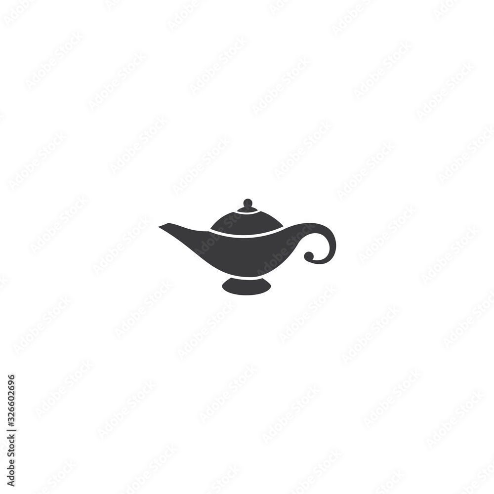 Magic lamp logo Magic lamp logo