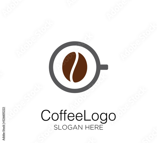Coffee logo vector design template