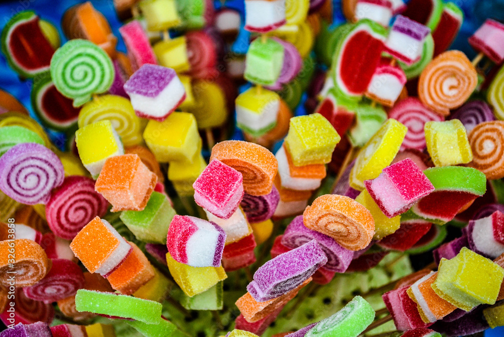 Colorful Jelly candy