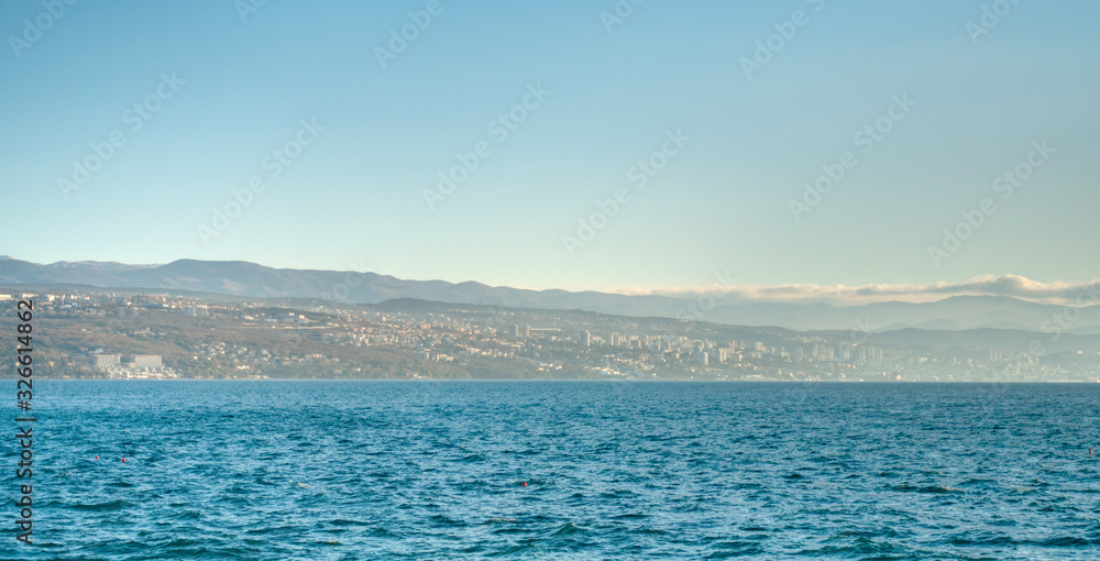 Seaside at Opatija, Croatia