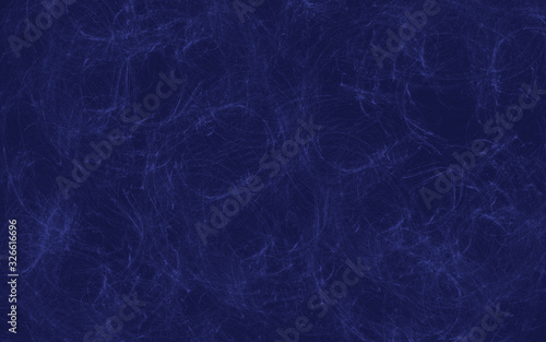 Dark blue background with marble texture with scratches and scuffs.