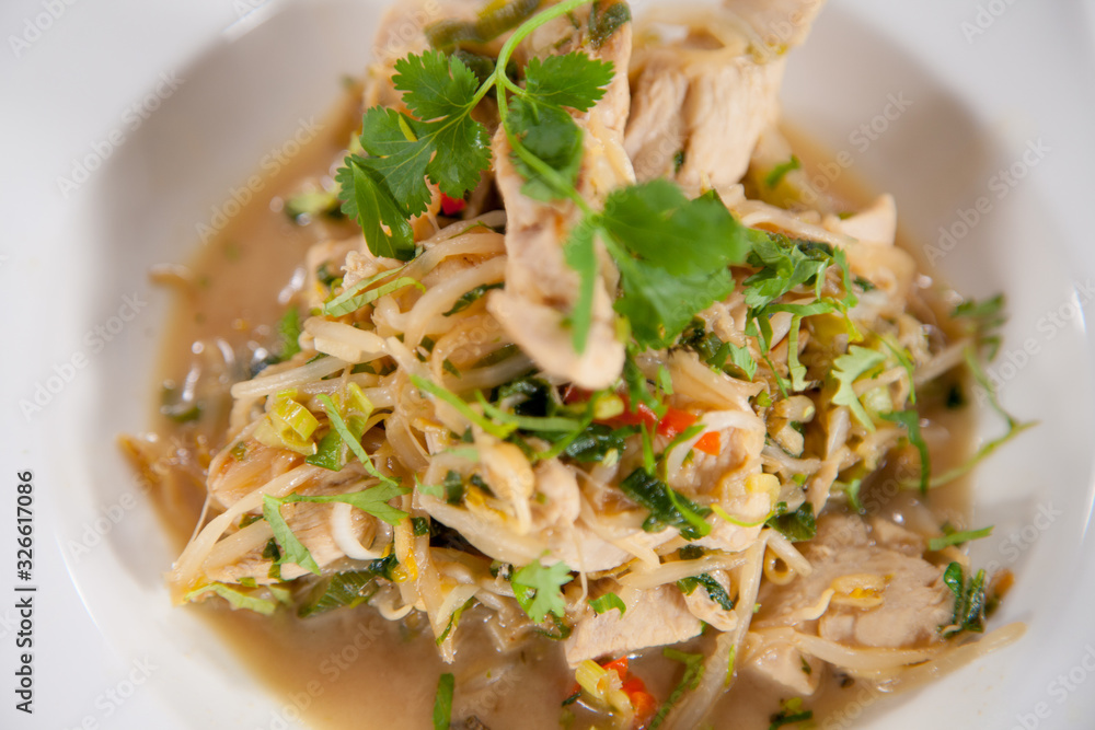 Hähnchenwok Hähnchen WOK Hähnchenwok Hähnchen WOK