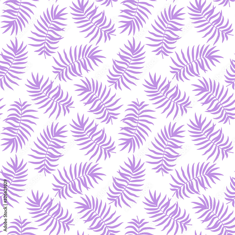 Tropical seamless pattern
