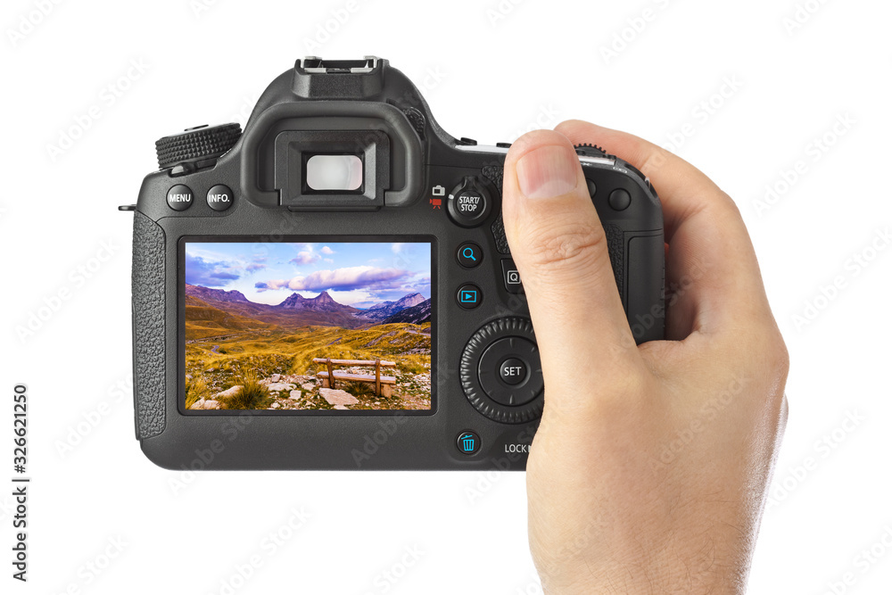 Camera and Durmitor Montenegro image (my photo)