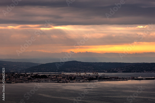 Top view of Trieste © bepsphoto
