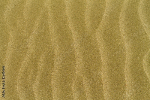 Yellow sand ripples texture
