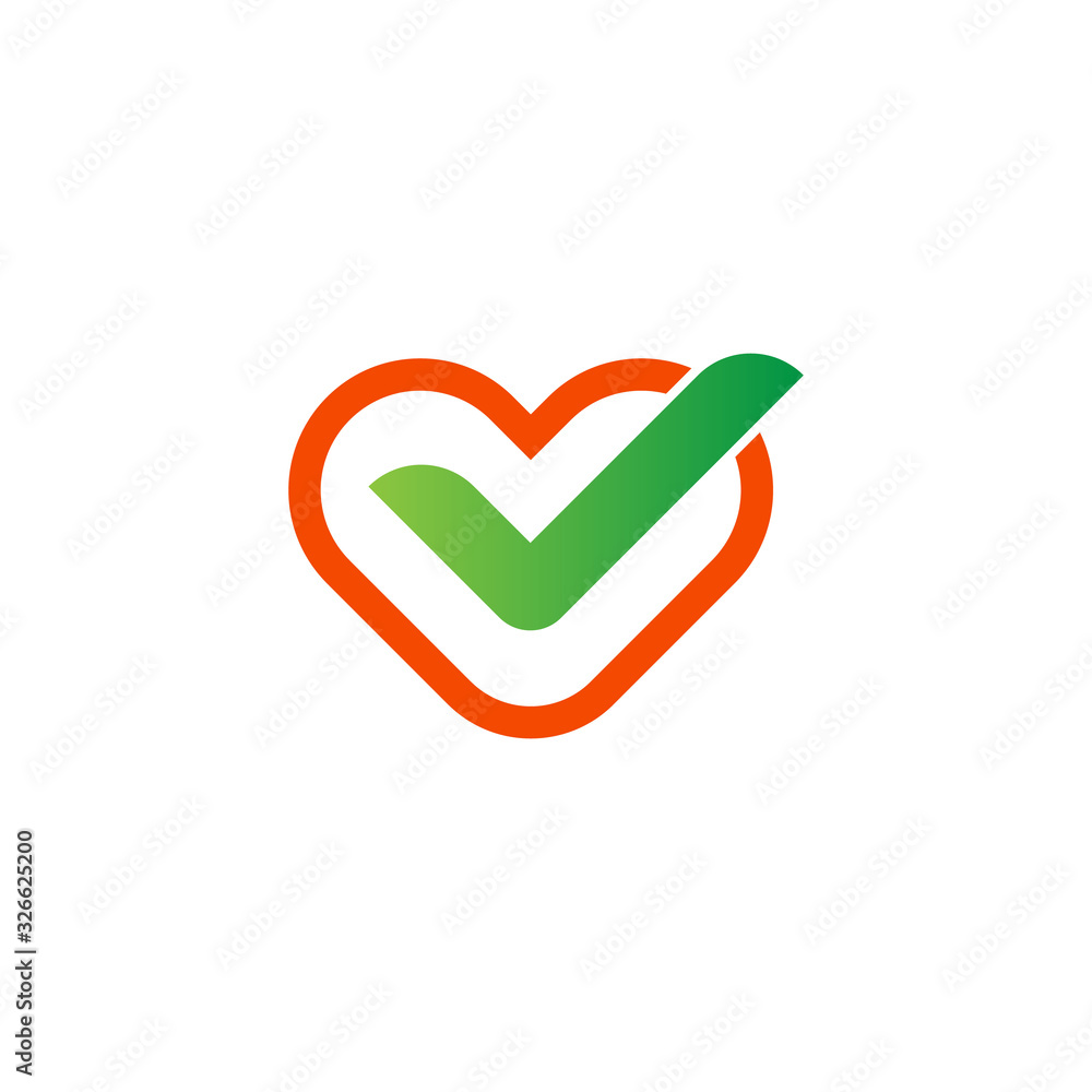 Green check mark icon design isolated on white background Green check mark icon design isolated on white background