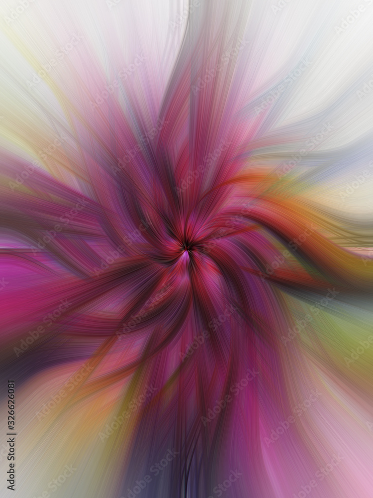 Beautiful abstract from the twisting of the image Beautiful abstract from the twisting of the image