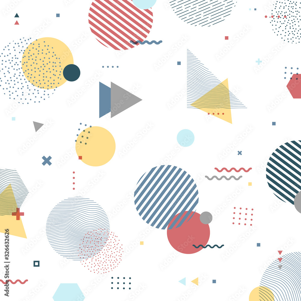 Abstract color design of geometric elements pattern background. illustration vector eps10 Abstract color design of geometric elements pattern background. illustration vector eps10