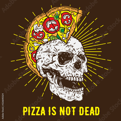 Skull Mohawk Pizza is Not Dead