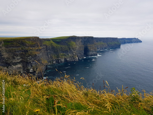 Cliffs by the sea in Ireland 