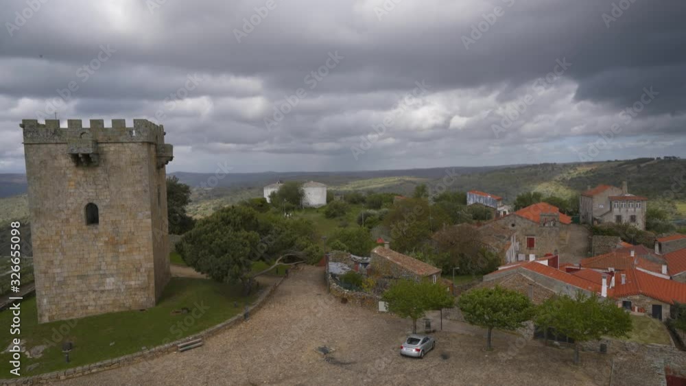 Pinhel castle tower in Portugal Pinhel castle tower in Portugal