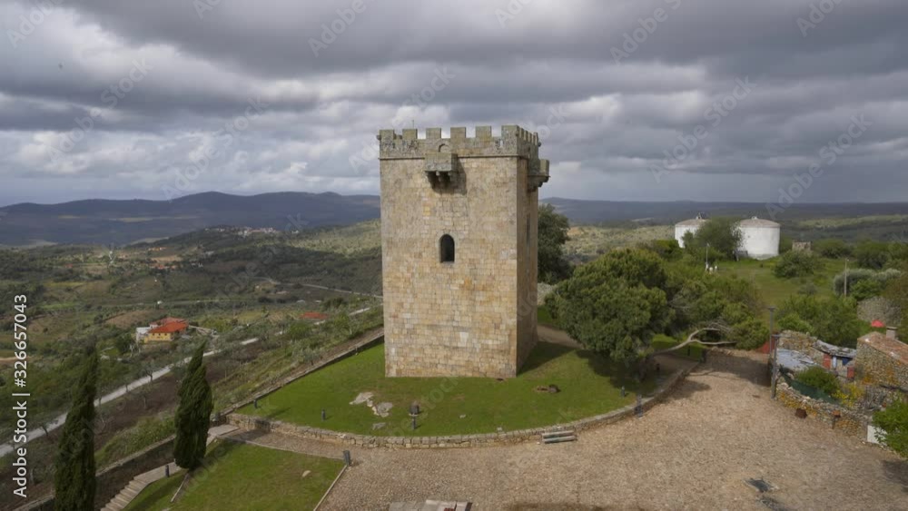 Pinhel castle tower in Portugal Pinhel castle tower in Portugal