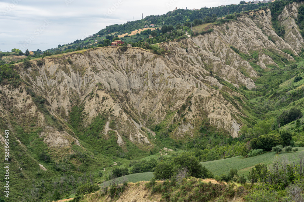 Fototapeta premium Landscape in the Natural Park of Atri, Abruzzo