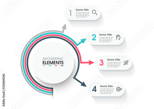 Vector infographic template
