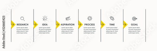 Vector infographic template