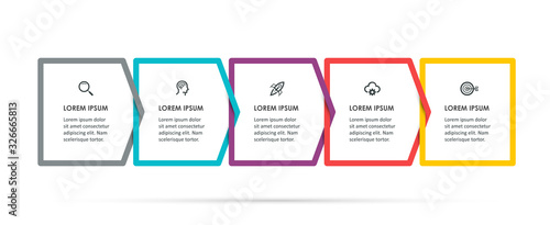 Vector infographic template