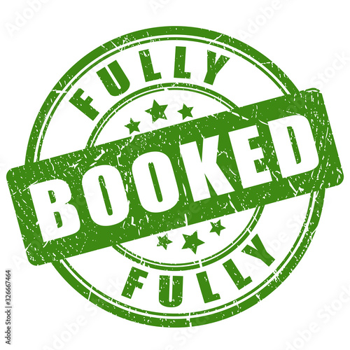 Fully booked green imprint