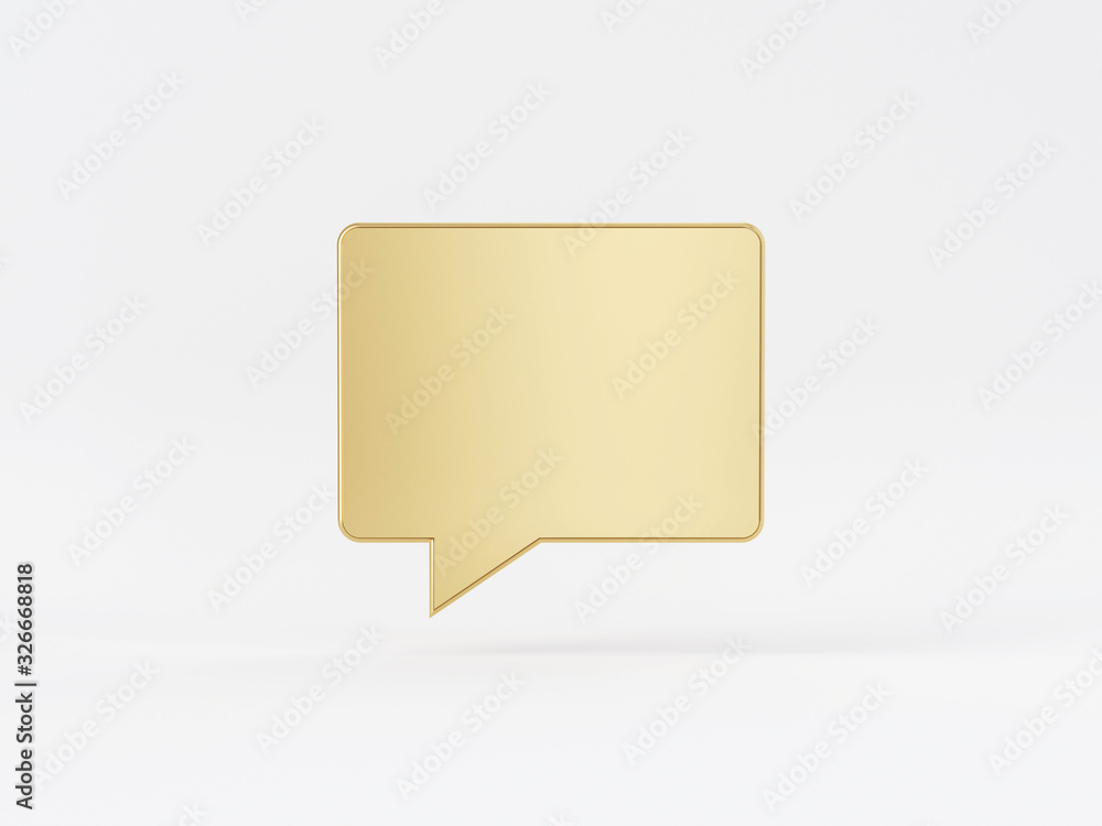 Golden metal 3d icon object isolated in white background. 3d rendering - illustration. Golden metal 3d icon object isolated in white background. 3d rendering - illustration.