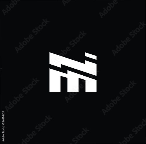 Professional Innovative Initial NM MN logo. Letter NM MN Minimal elegant Monogram. Premium Business Artistic Alphabet symbol and sign