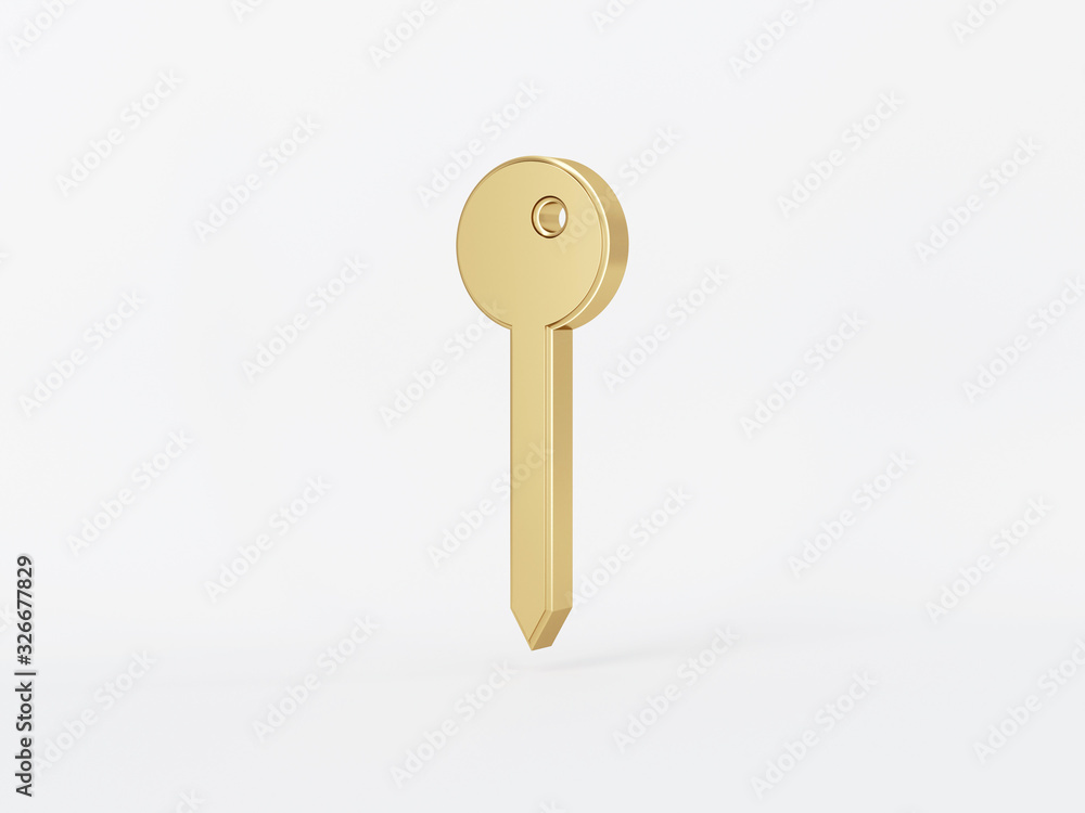 Golden metal 3d icon object isolated in white background. 3d rendering - illustration. Golden metal 3d icon object isolated in white background. 3d rendering - illustration.