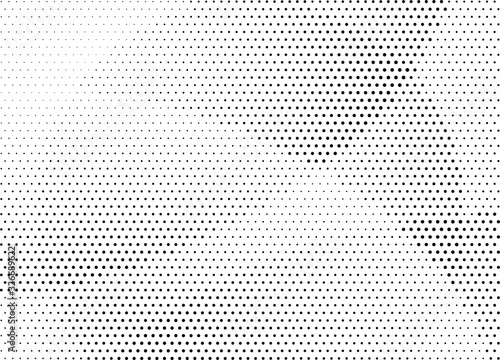 Abstract halftone dotted background. Monochrome grunge pattern with dot and circles.  Vector modern pop art texture for posters, sites, business cards, cover, postcards, labels, stickers layout.
