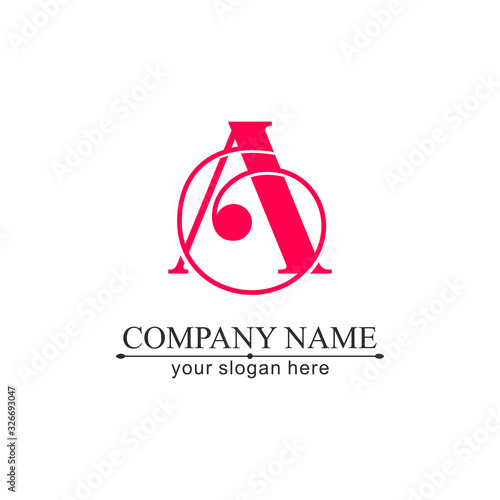 Letter logo or monogram. For your business. Vector sign.