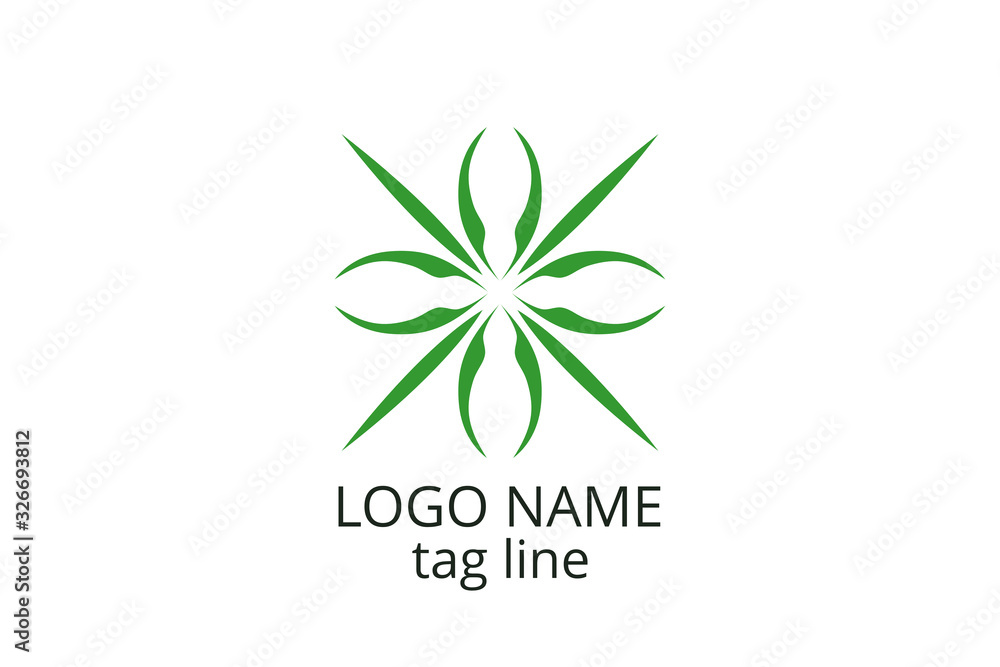 leaf logo leaf logo