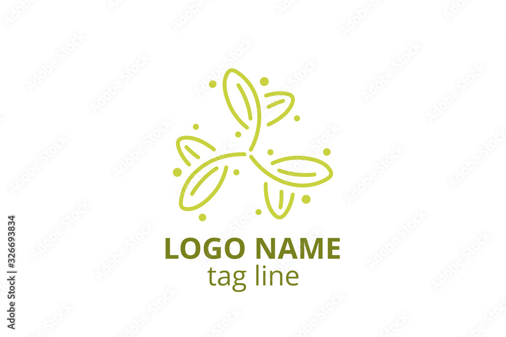 leaf logo leaf logo