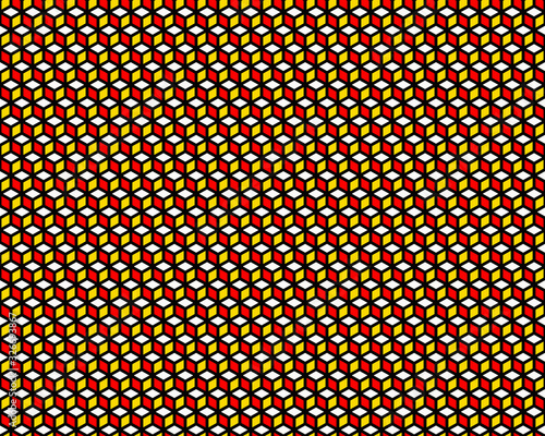 background from many small cubes. seamless pattern