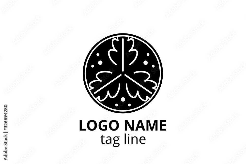 leaf logo leaf logo