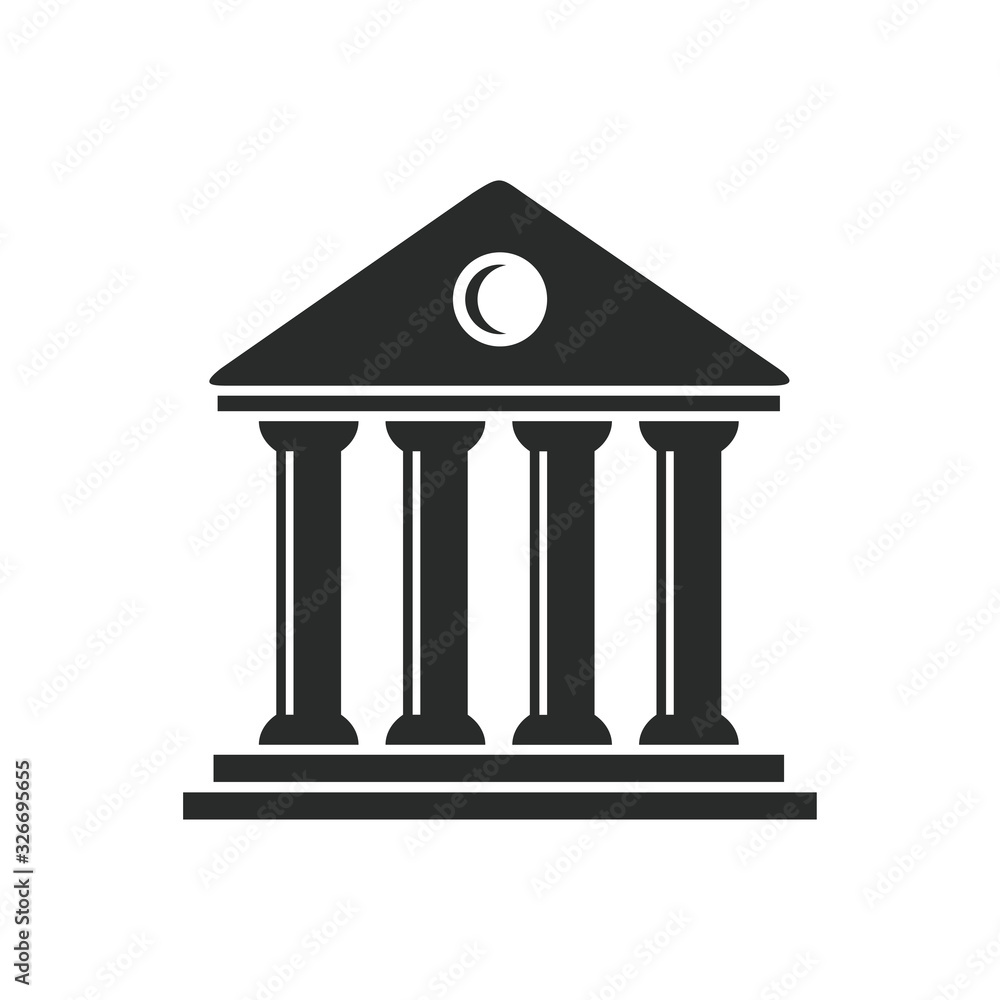 banking icon vector design template banking icon vector design template