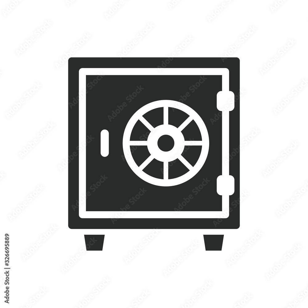 safety box icon vector design illustration safety box icon vector design illustration