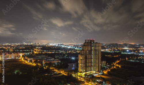 Pattaya City Thailand Sky View
