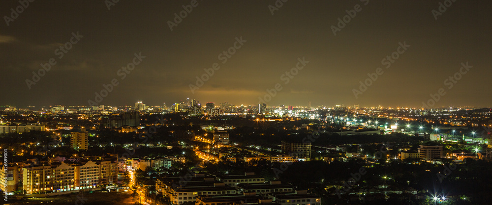 Pattaya City Thailand Sky View