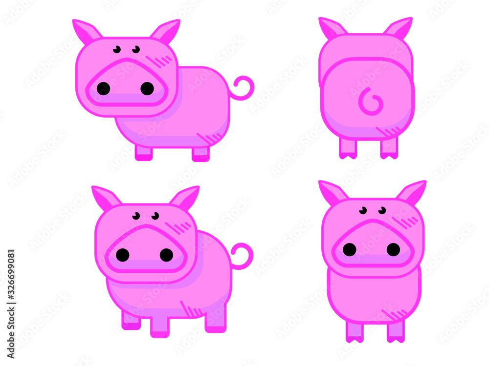flatdesign_pigs