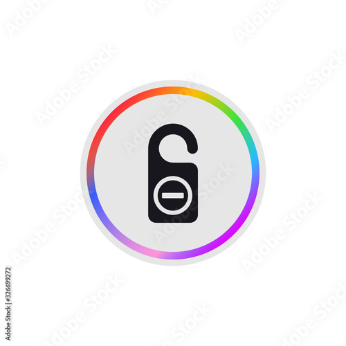 Do not Disturb -  Modern App Button