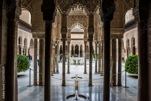Granada city, Monument of the Alhambra, Andalusia, Spain © Carlo Art Spain
