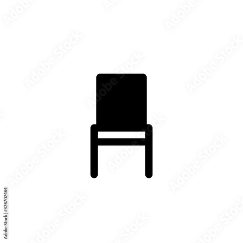 Vector illustration, chair icon design