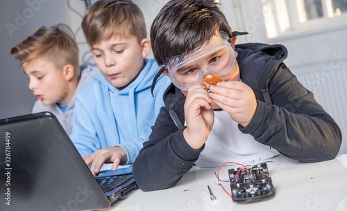 Photography Kids and robotics