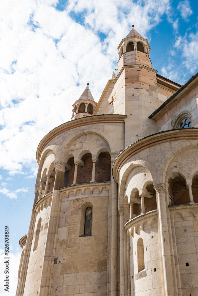 Fototapeta premium Cathedral of Saint Mary of the Assumption and Saint Geminianus. Modena, Italy
