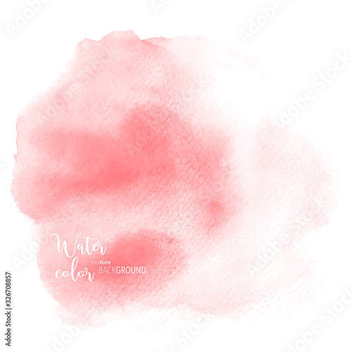 Light red watercolor texture background