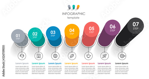 Vector infographic template