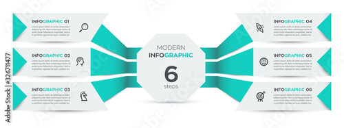 Vector infographic template