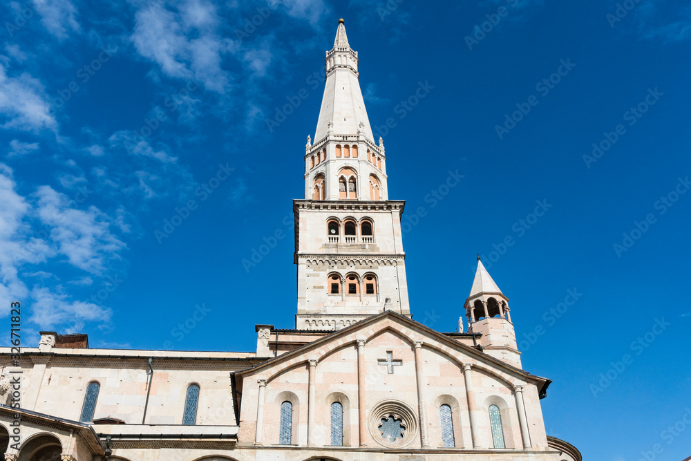 Cathedral of Saint Mary of the Assumption and Saint Geminianus. Modena, Italy