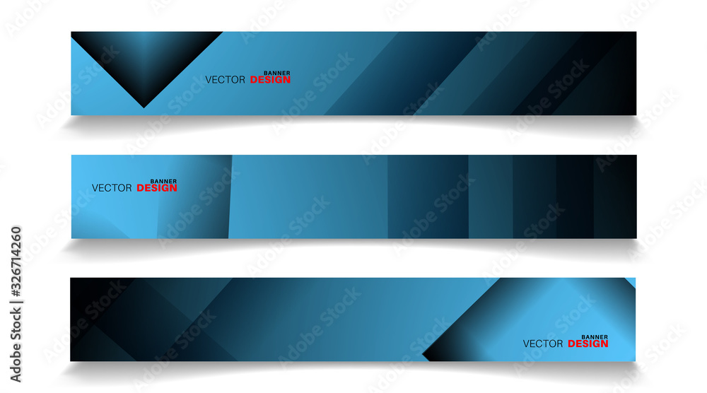 set banner abstract background . vector editable for your design set banner abstract background . vector editable for your design