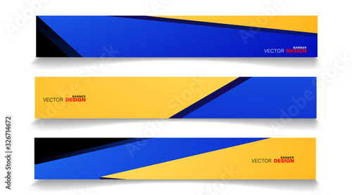 set banner abstract background . vector editable for your design