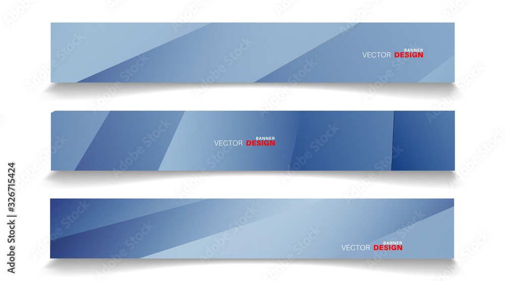 set banner abstract background . vector editable for your design