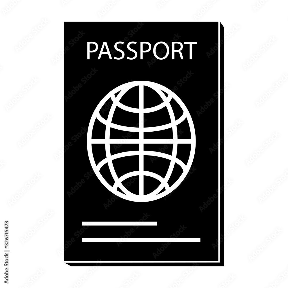 passport icon design template passport icon design template