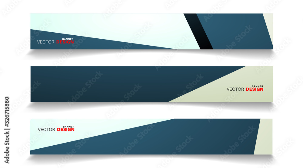 set banner abstract background . vector editable for your design set banner abstract background . vector editable for your design
